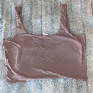 Cropped tank top